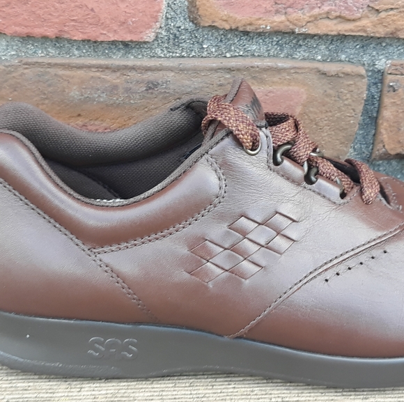 SAS Women's Free Time Walking Shoes - Size 7 1/2 W Comfort Genuine Leather Shoes - Picture 11 of 12